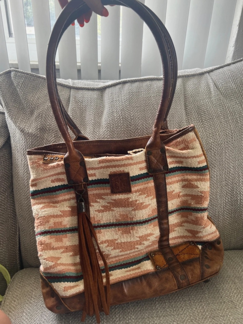 STS Ranchwear Palomino Serape tote bag